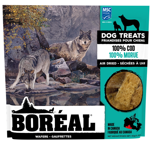 Boreal Dog Treat 100% Air Dried Cod