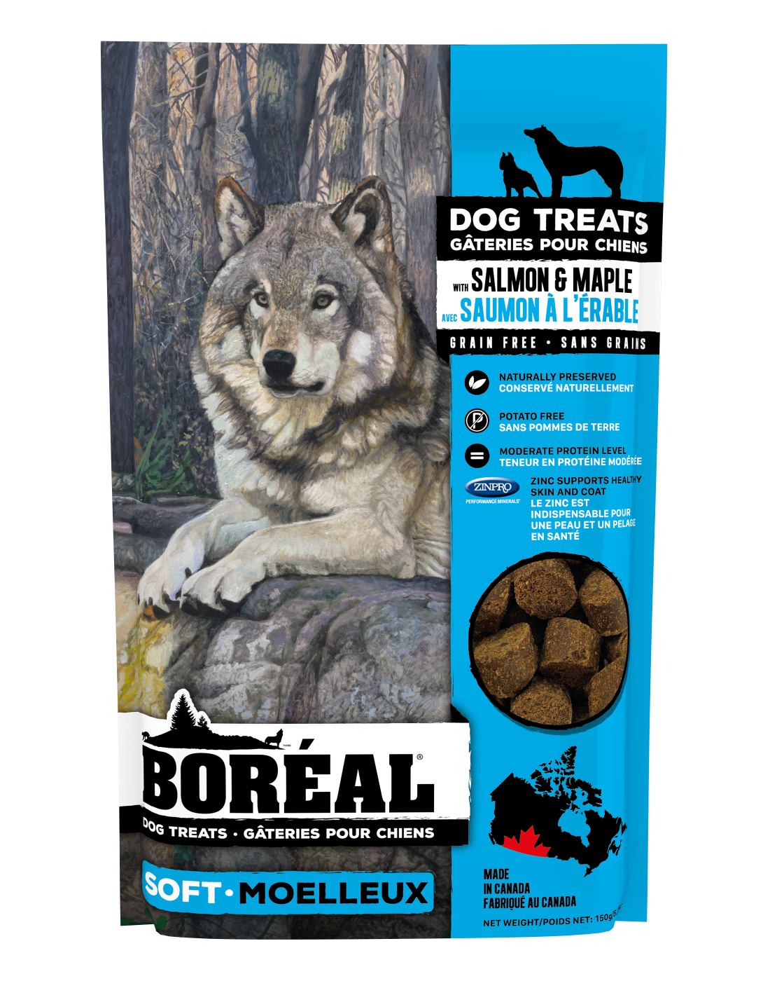 Boreal Soft Dog Treat Salmon & Maple