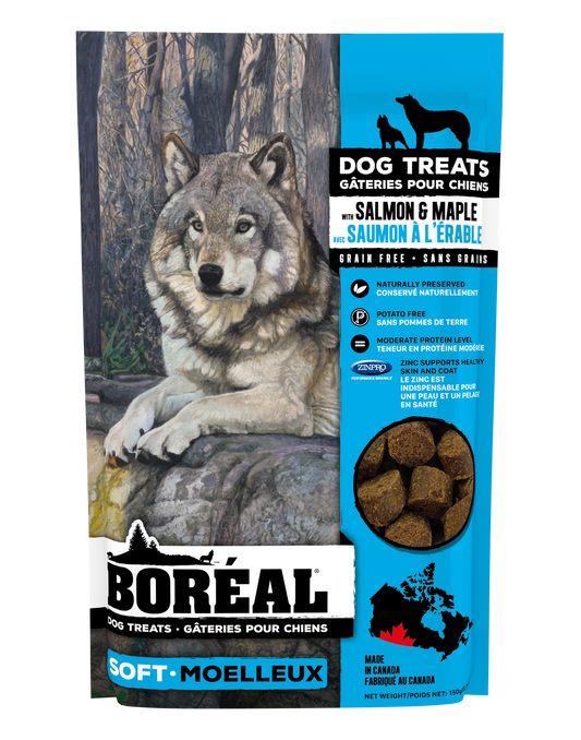 Boreal Soft Dog Treat Salmon & Maple