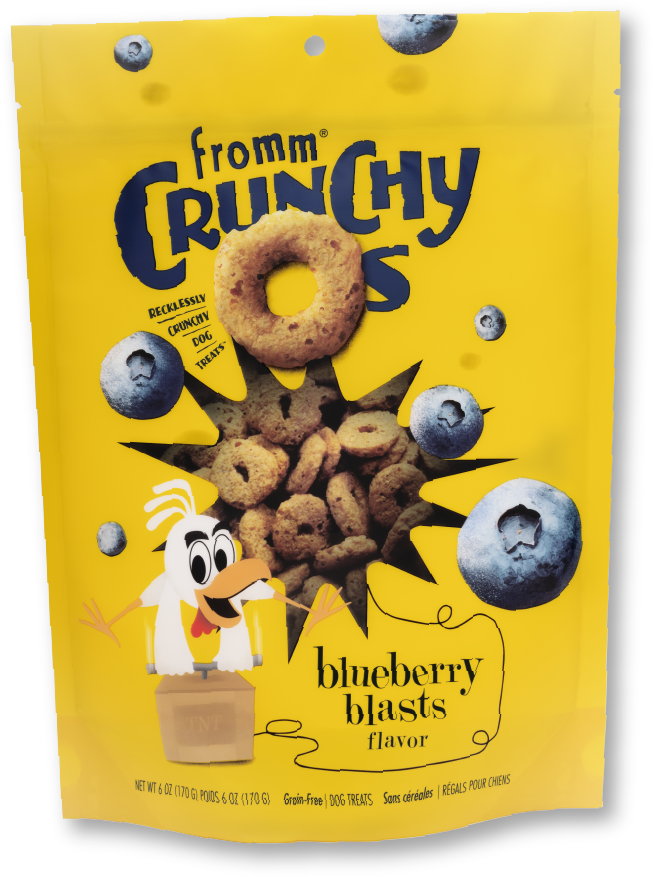 Fromm Crunchy O's -  Blueberry Blast