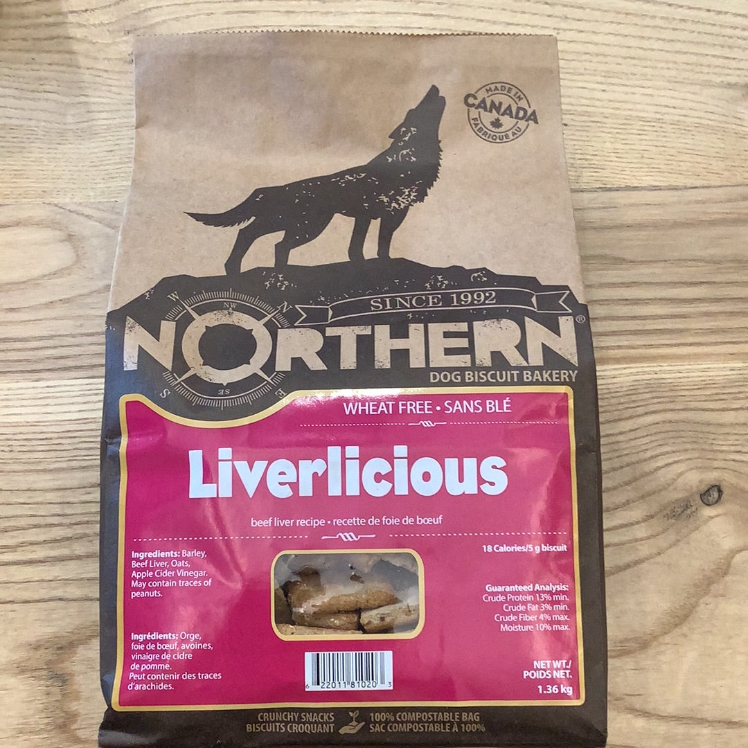 Northern dog outlet biscuits