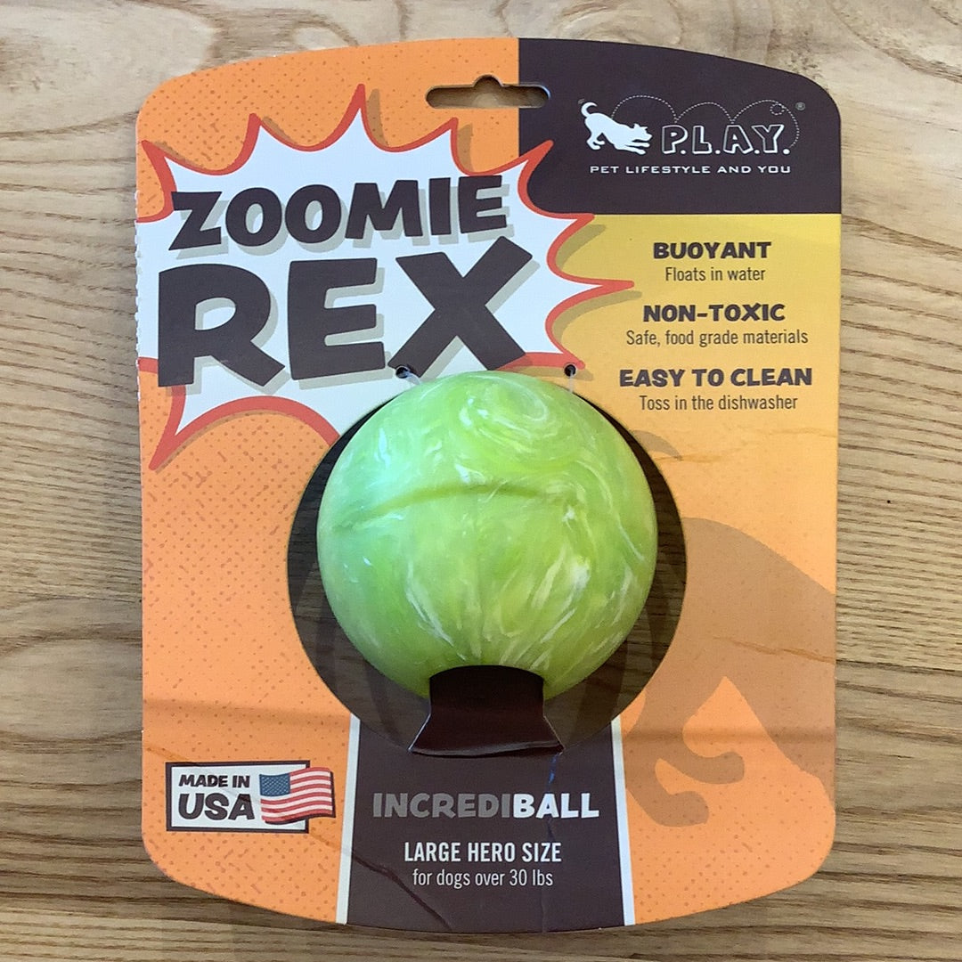 Pet Play Zoomie Rex Ball