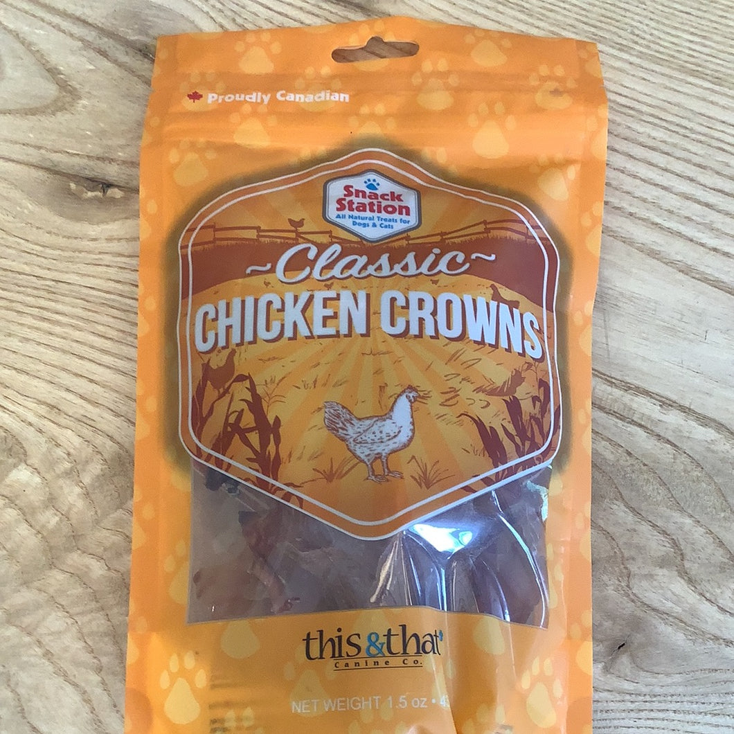 This and That- Bagged Treats-Chicken Crown