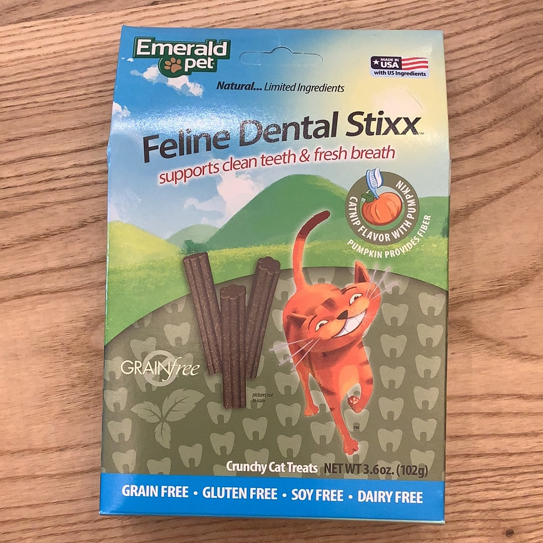 Emerald pet feline dental Stixx