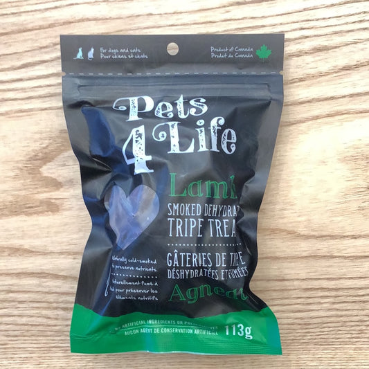 Pets 4 Life Dehydrated Tripe Bits 113 grams