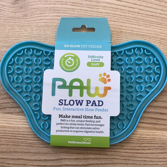 Paw Slow Feeder Easy Blue small