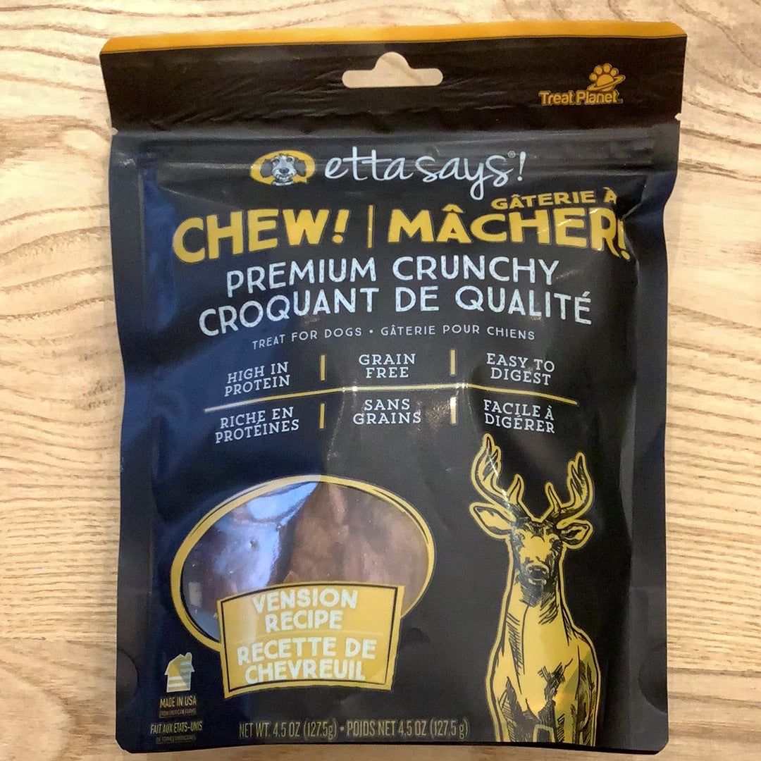 Etta says premium crunchy