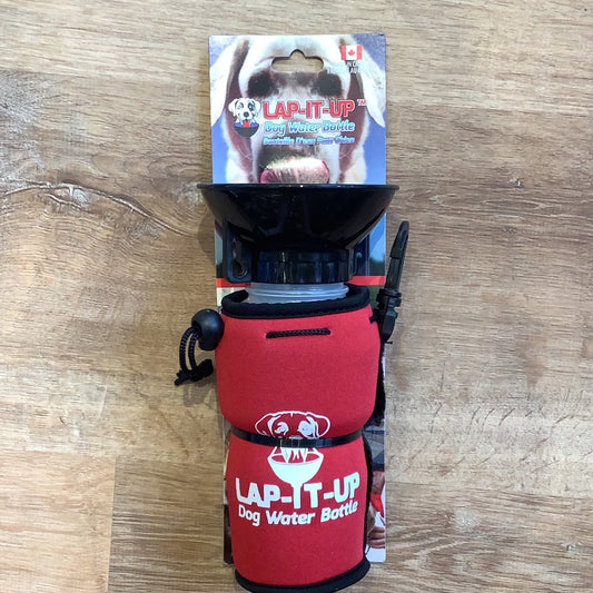 Lap it Up-Water Bottle- Red