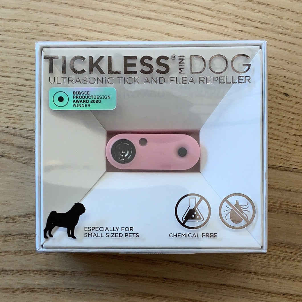 Tickless ultrasonic tick repeller