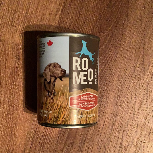 Romeo Pet Food Dog Cans 13oz