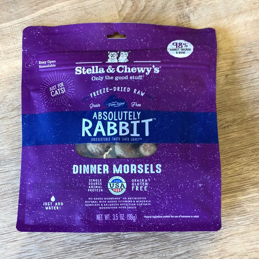 Stella & Chewys-Dinner Morsels-Rabbit 3.5oz