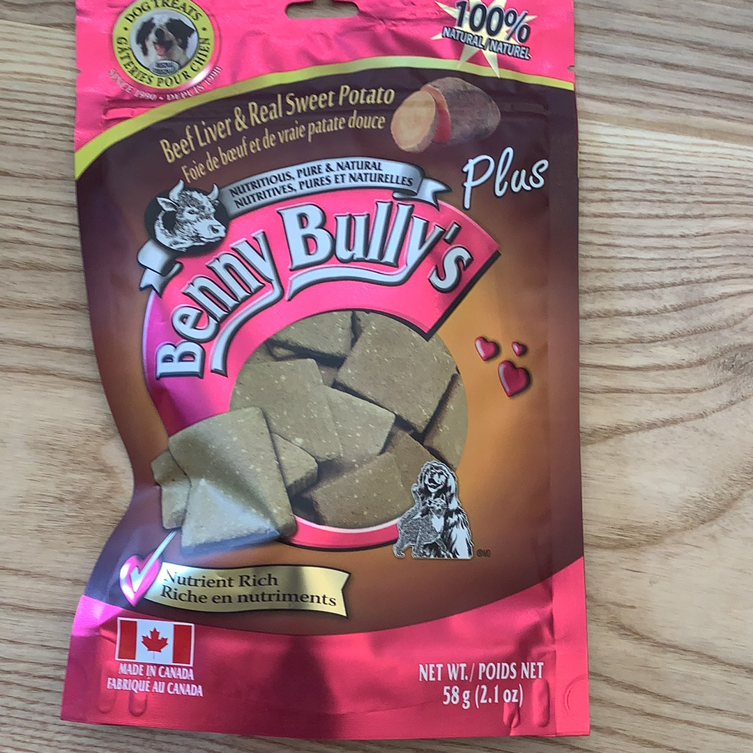 Benny Bully's Liver Plus Sweet Potato DOG