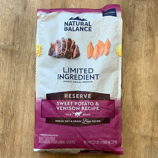 Natural Balance Grain Free Venison & sweet potato