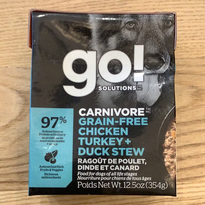 Go! Wet Dog Food 12.5oz