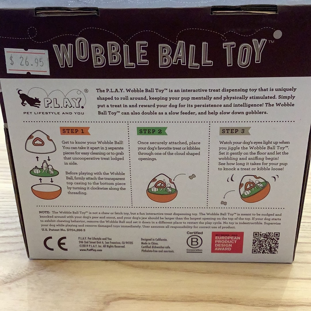Pet Play Wobble Ball 2.0