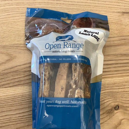 Open range all natural dog treats