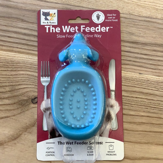 Doc and Phoebes- The wet food feeder