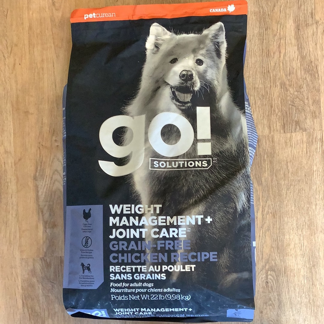 Go! Weight Management Joint Care Grain Free Chicken Dog