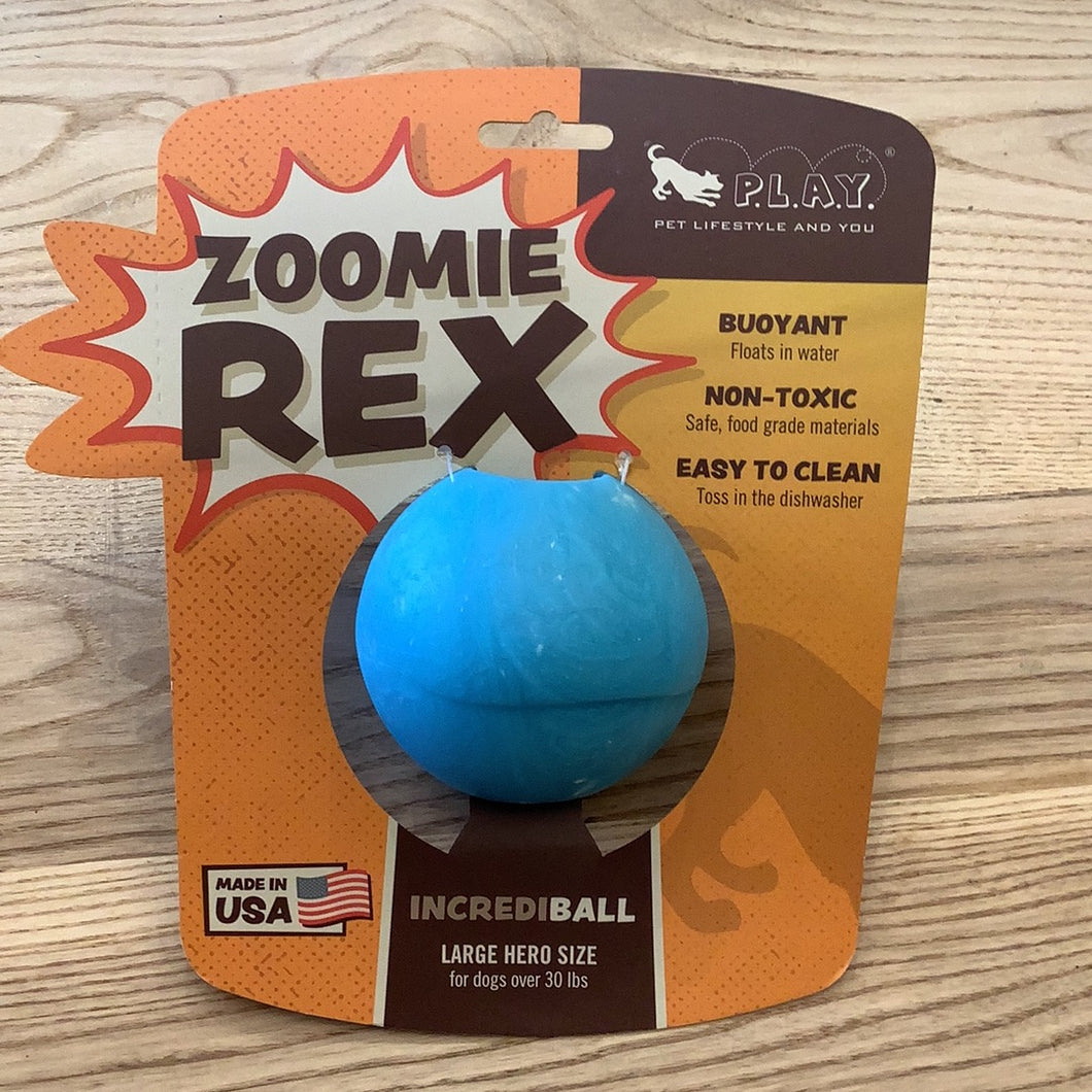 Pet Play Zoomie Rex Ball