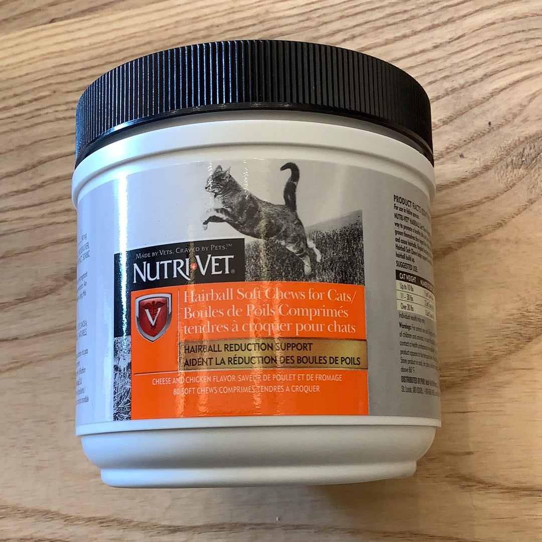 Nutrivet hairball soft chews