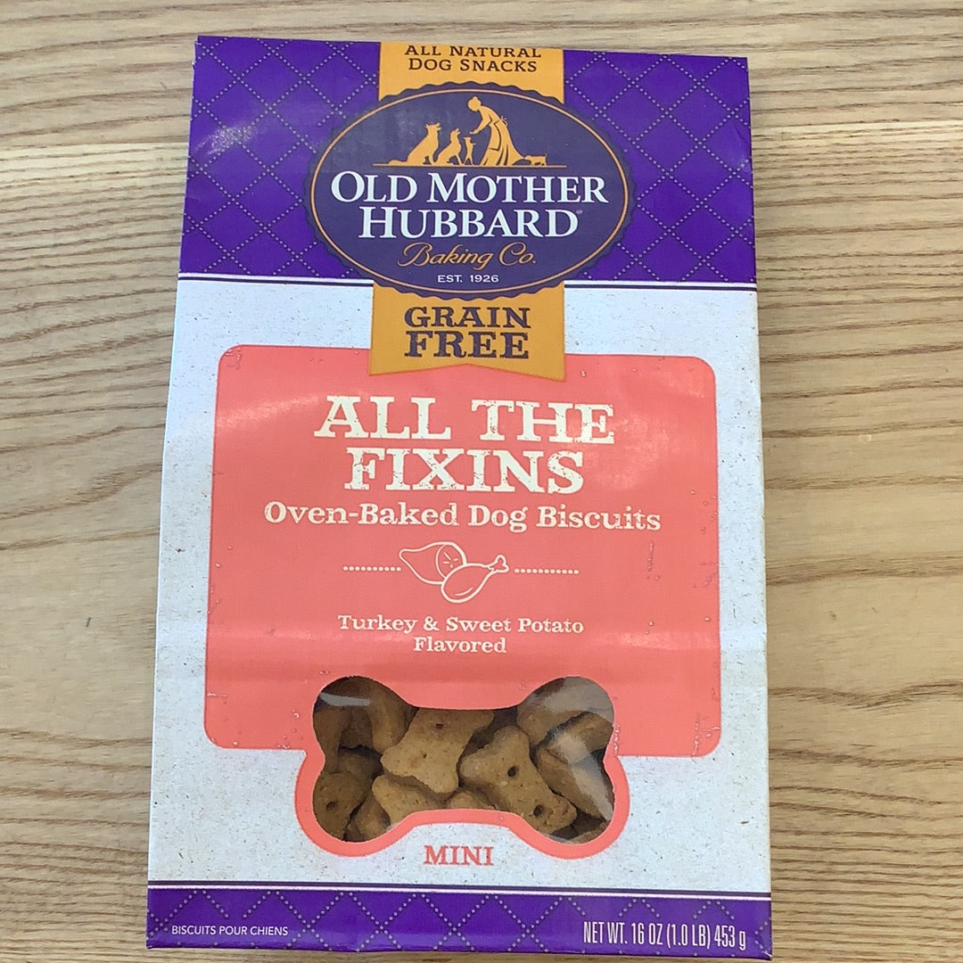 Old mother Hubbard dog biscuits