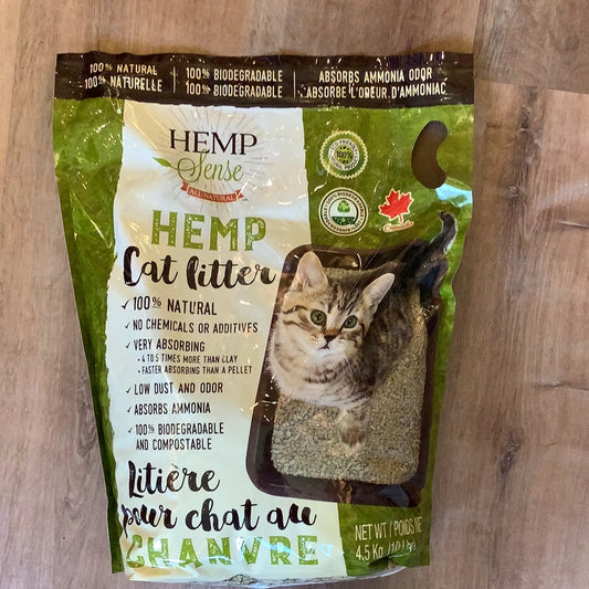 Hemp Sense- Hemp Cat Litter 10lbs