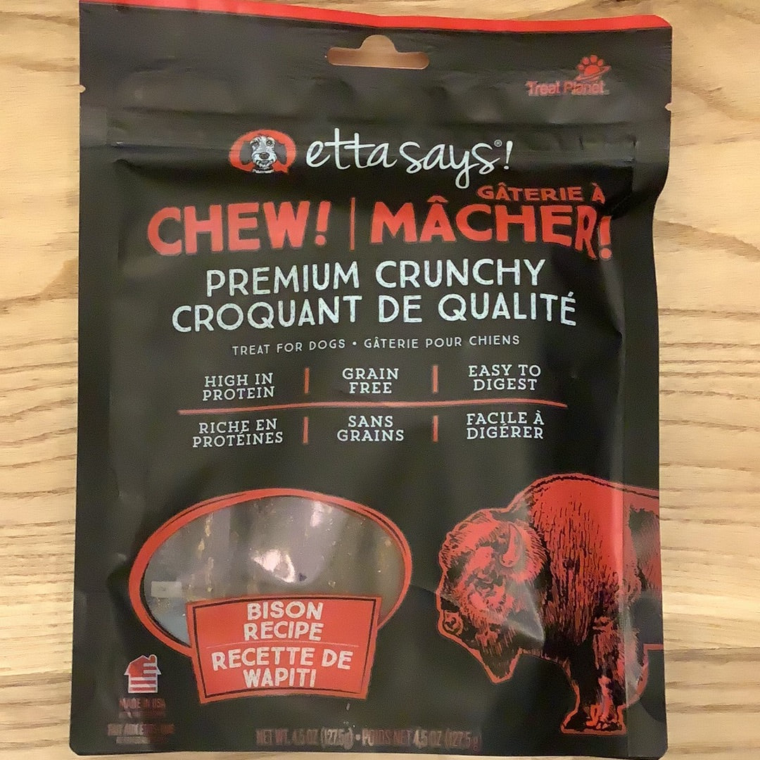 Etta says premium crunchy