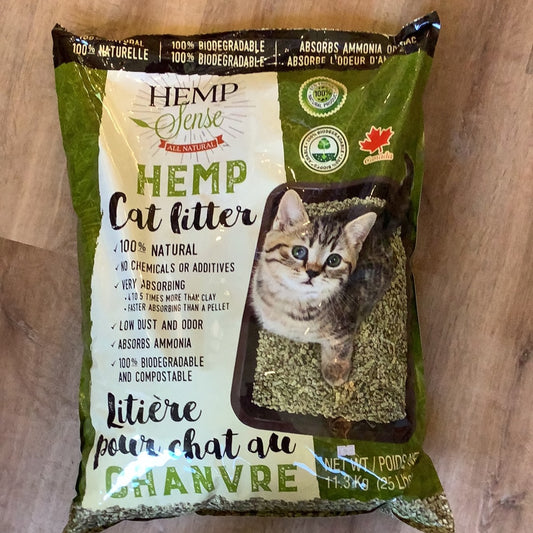 Hemp Sense- Cat Litter 25lbs
