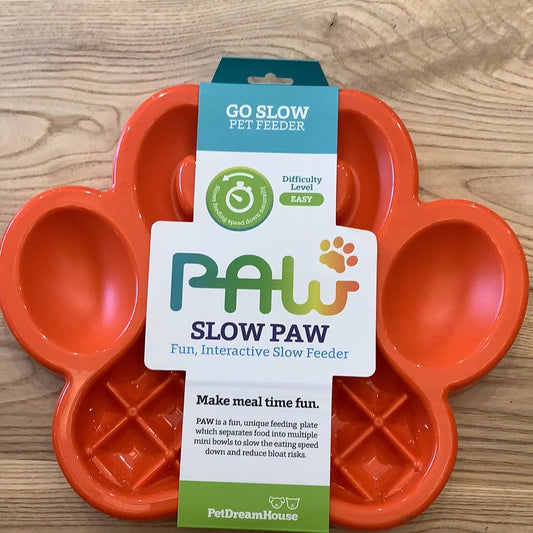 Paw Slow Feeder Easy Orange Large