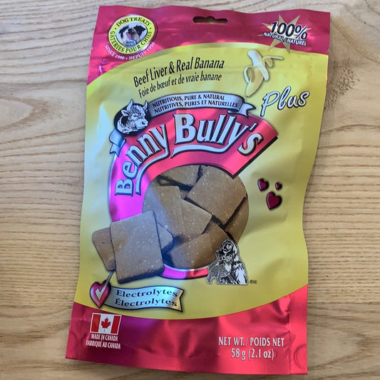 Benny Bully’s Liver Plus Banana 58g